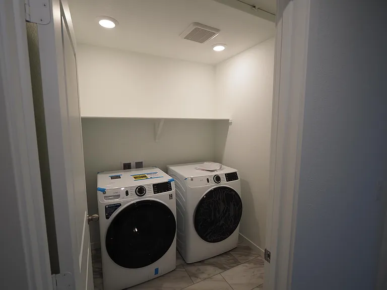 Laundry room upstairs