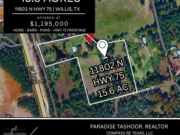 11802 N Highway 75, Willis, TX 77378