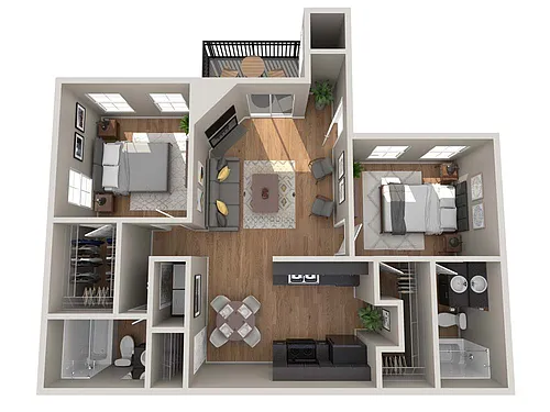 Floor plan Cayenne Pepper