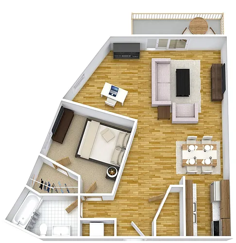 Floor plan Walker