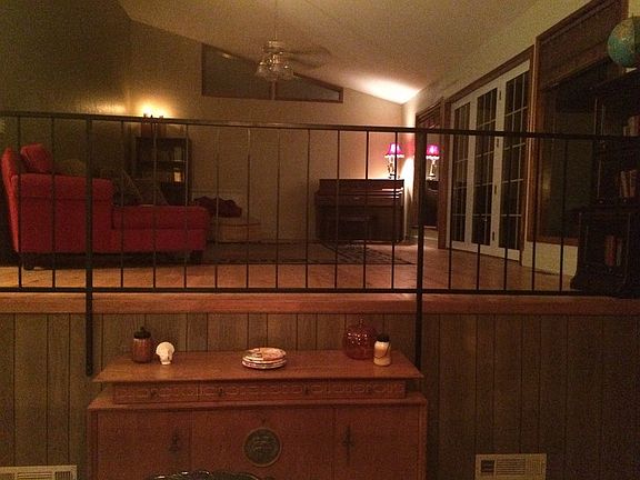 Living Room From Dining Room
						:
						At big family gatherings adults and kids don't have to eat in separate rooms!