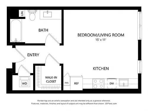 Floor plan CITY S3