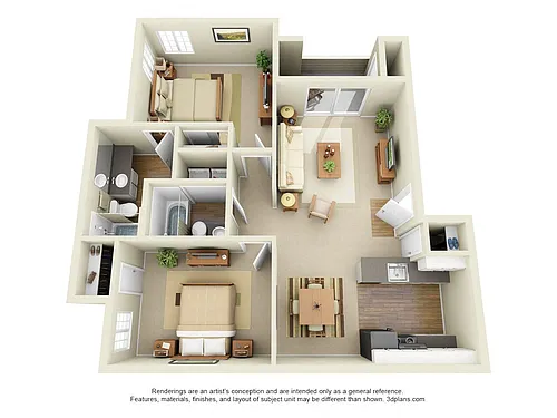 Floor plan The Neville