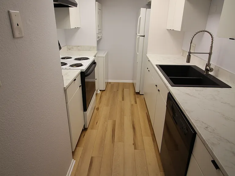 Kitchen from the entrance