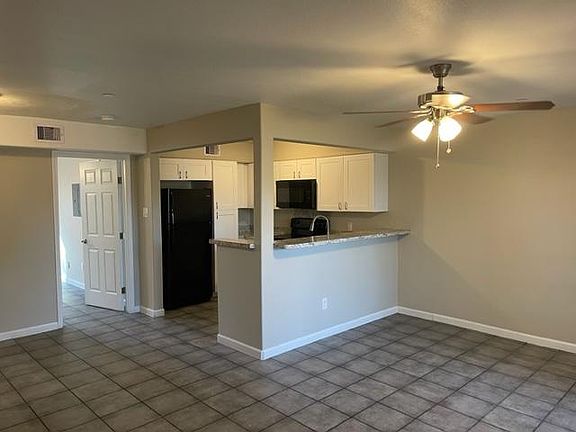 Kitchen and Living Room
