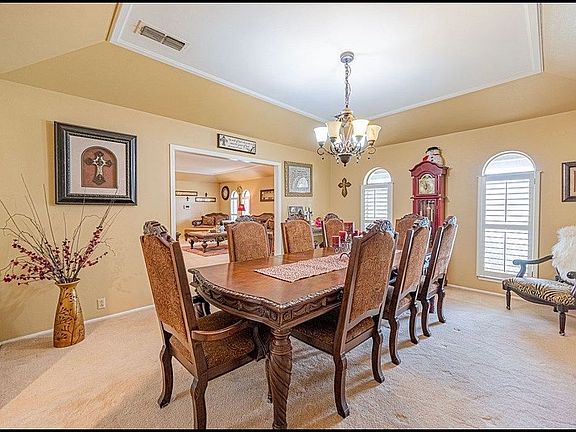 Formal dining room. 