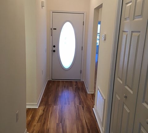 Front door entry hall