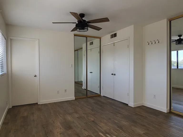 Master bedroom - two closets