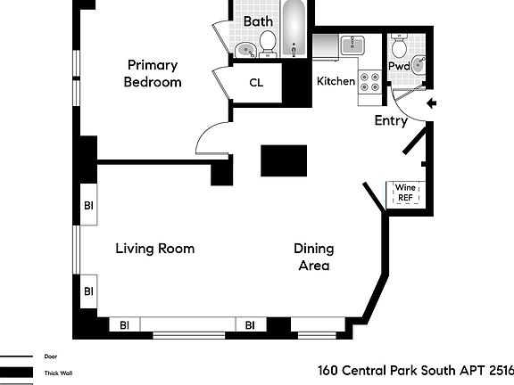 2nd image of 160 Central Park S #2516