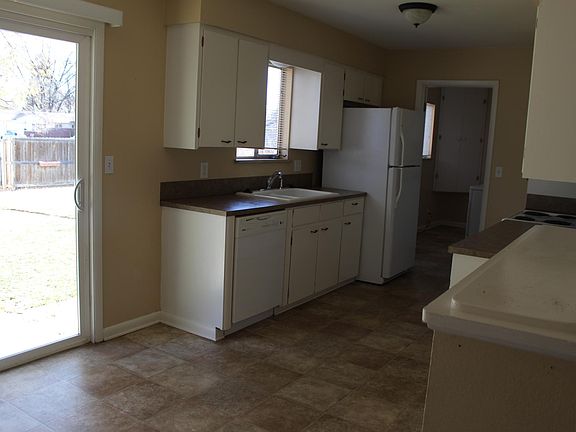 Kitchen and backdoor