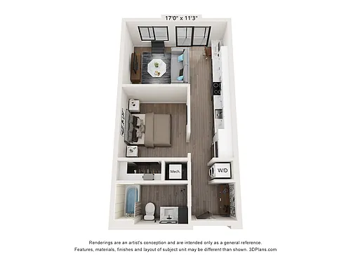 Floor plan S2 - Affordable