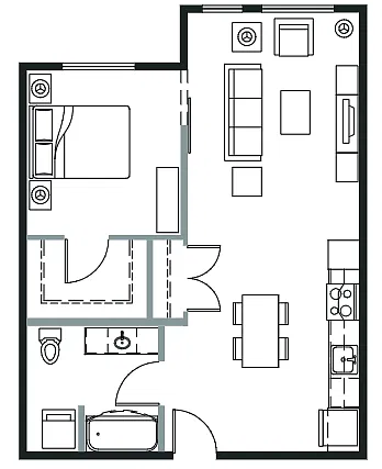 Floor plan A1H