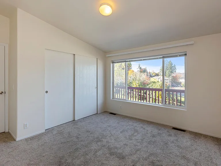 Master bedroom window.