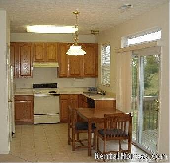 Kitchen with table