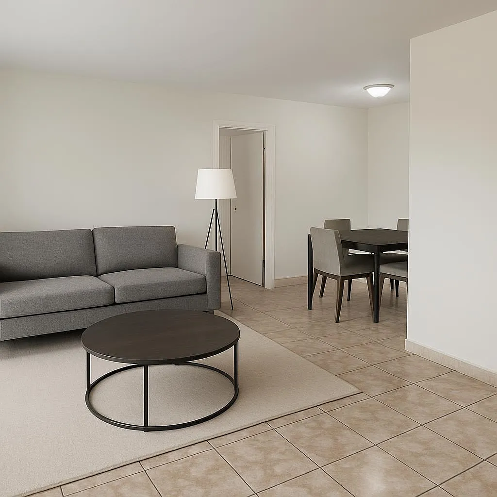 Living room and dining room - 791 SW 64th Ave #1