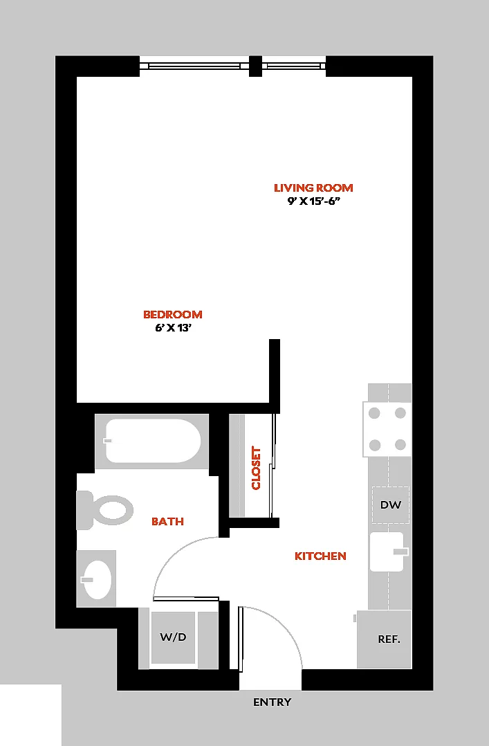 Floor plan Plan Studio I