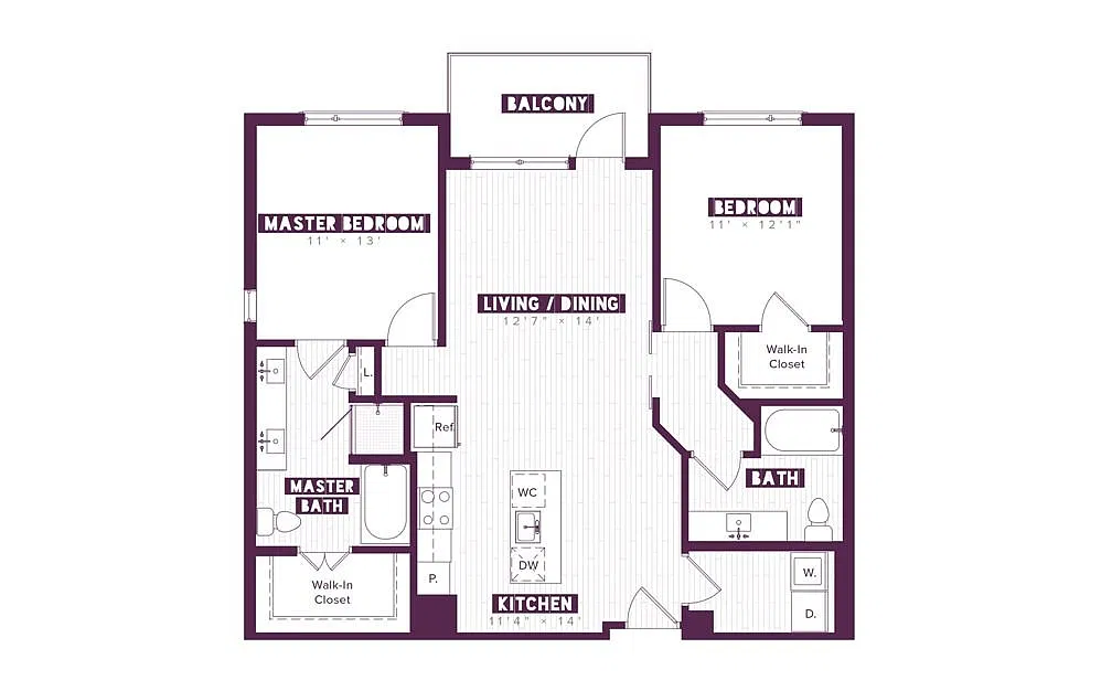Floor plan B2