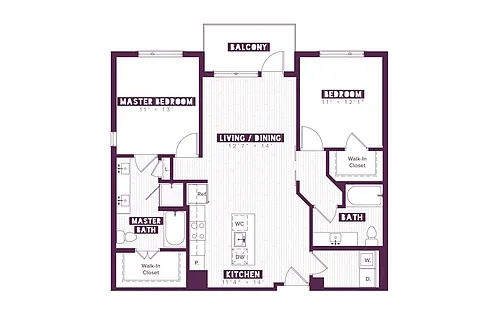 Floor plan B2