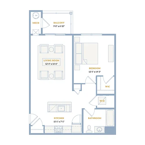 Floor plan A1A