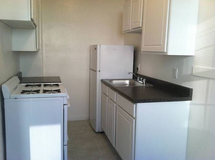Galley-style kitchen