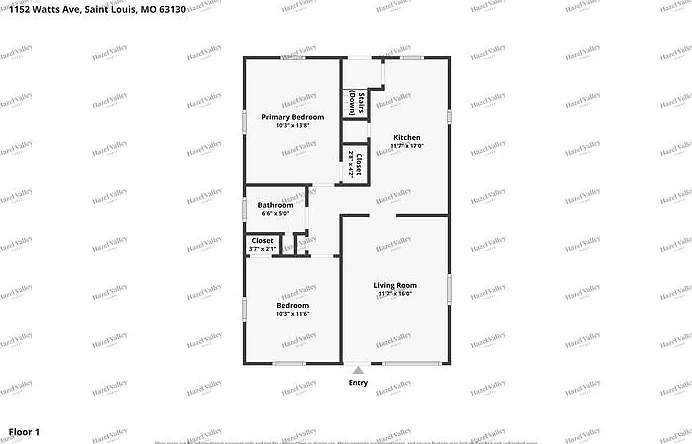 2 bed, 1.0 bath, 840 sqft, $1,235 — Photo 2