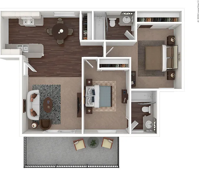 Plan 3 Floorplan Diagram