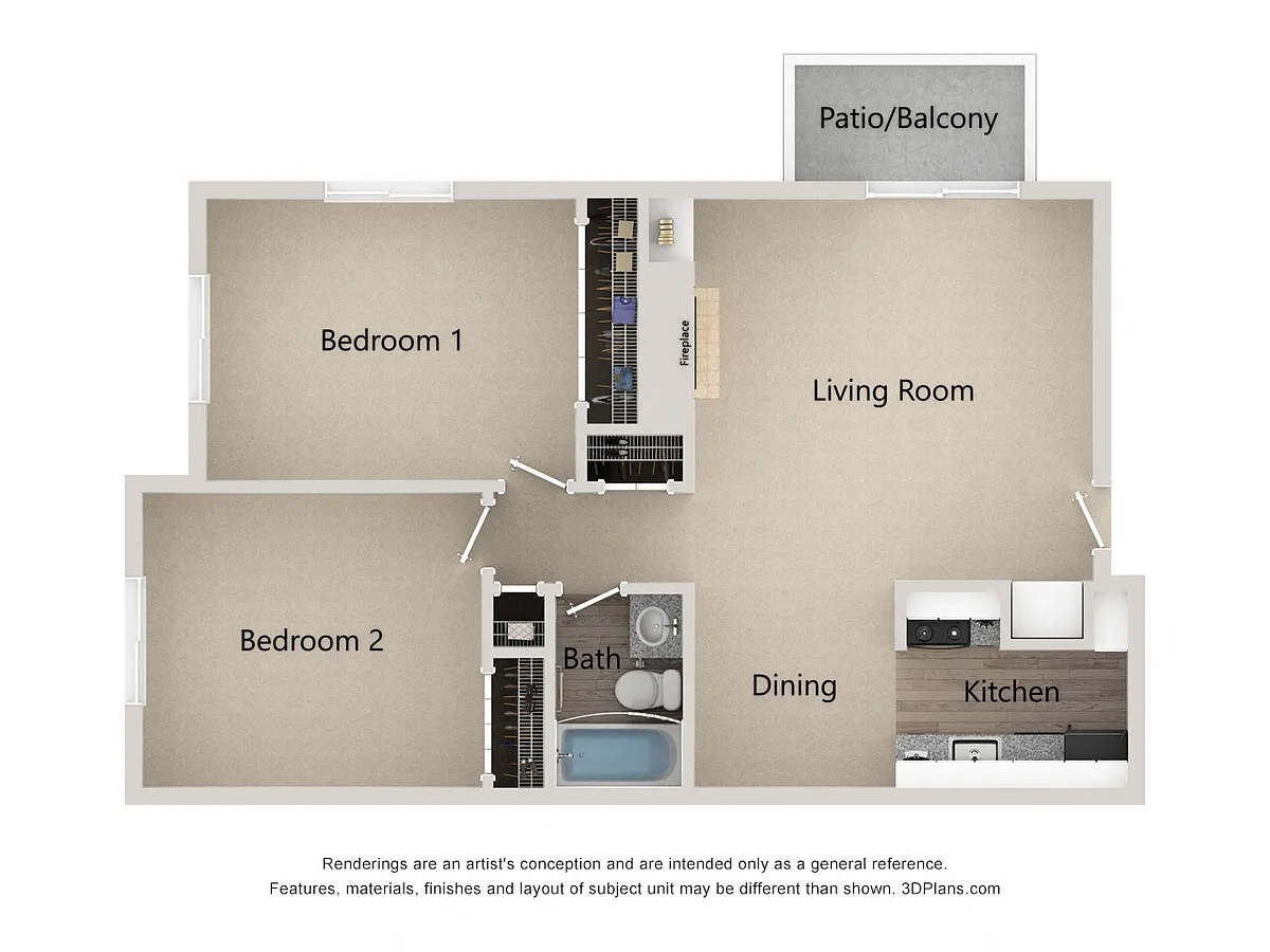 Floor plan Magnolia