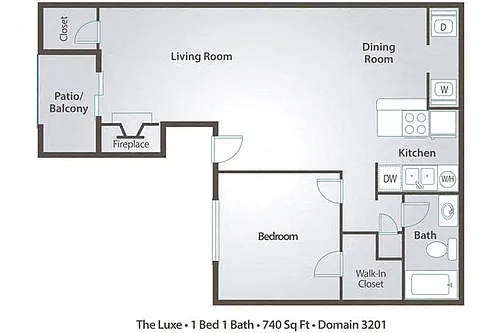 Floor plan The Luxe