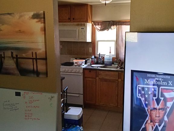 Kitchen as seen from living room