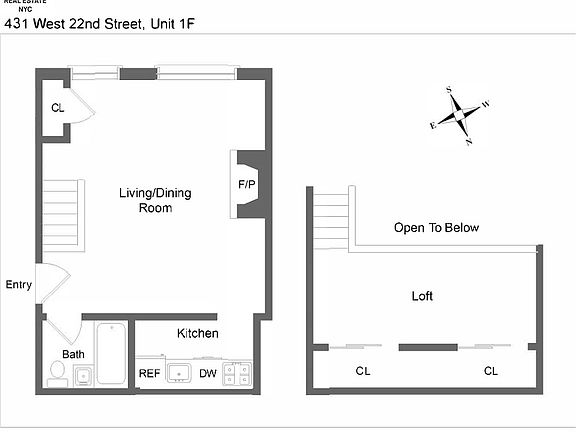 2nd image of 431 W 22nd St #A1f