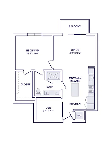 Floor plan A11D - North Tower