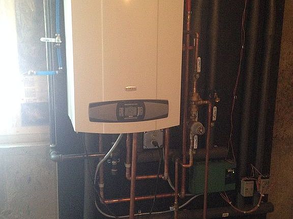 On demand hot water heater