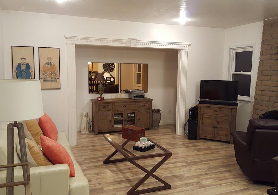 family room-fireplace