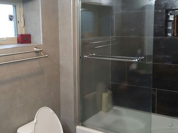 Basement bathroom