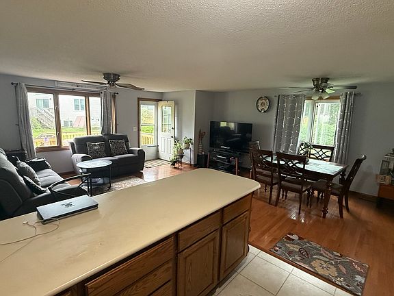 Hall + kitchen + dining room