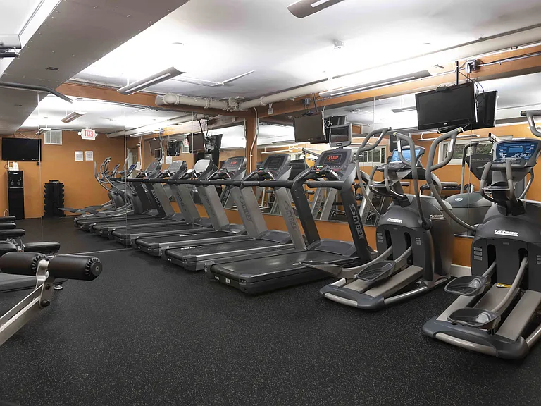24-Hr. Fitness Center with Cardio Machines and Free Weights