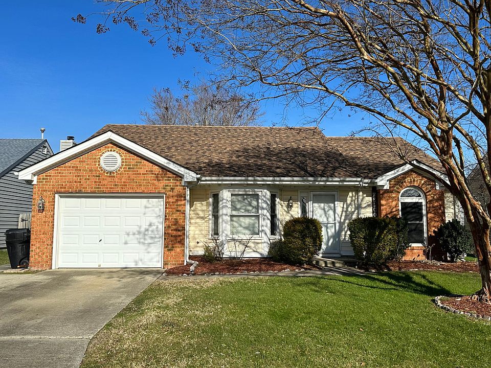 Front view of the home/new roof