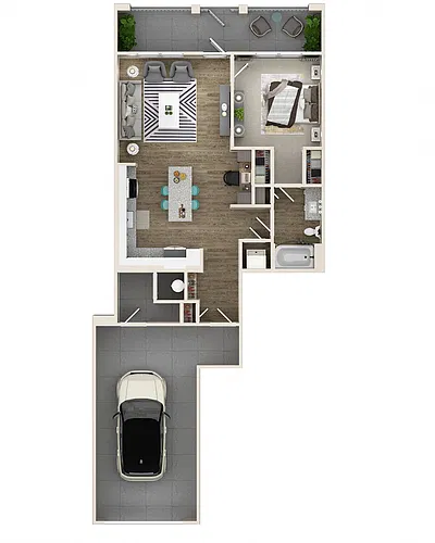 Floor plan CH - 1A