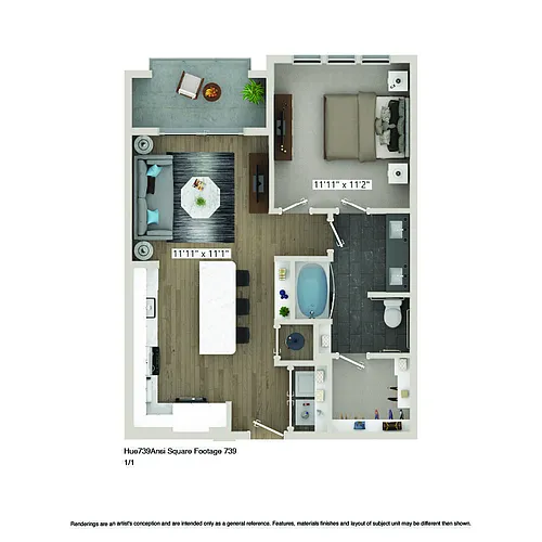 Floor plan A4.1 ANSI