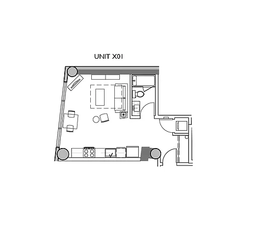 Floor plan Ferris
