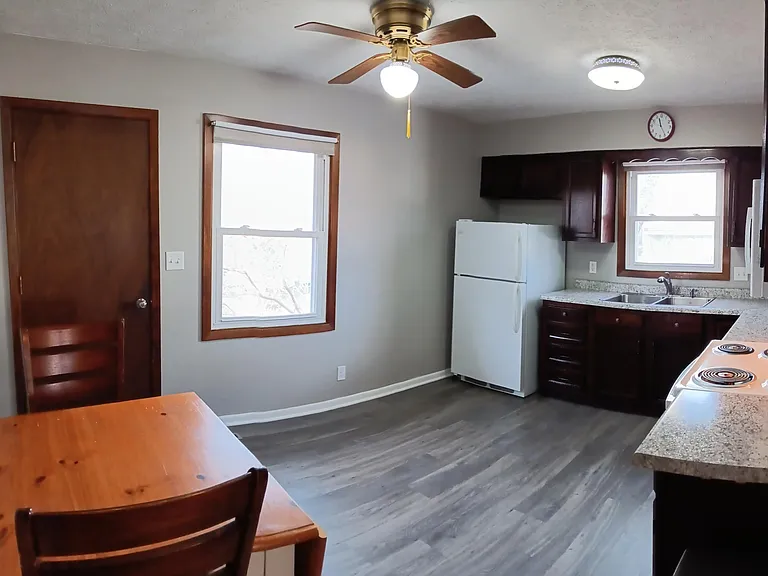Updated kitchen with cozy eat-in area.