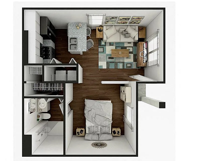 Floor plan The Nook