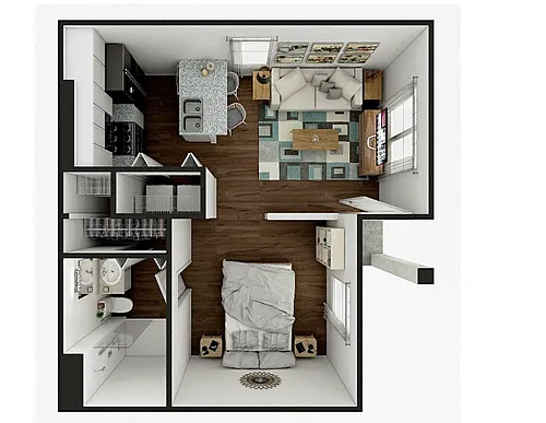 Floor plan The Nook