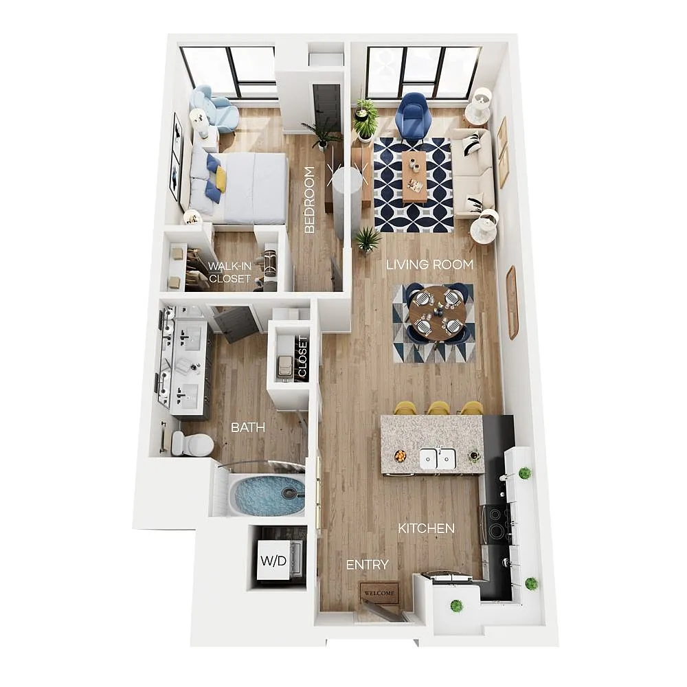 Floor plan A8