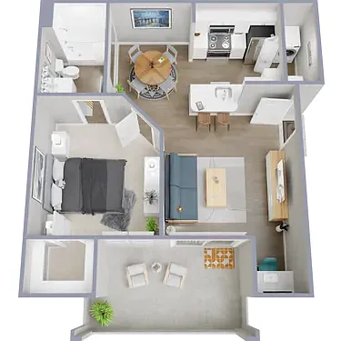 Floor plan A1R
