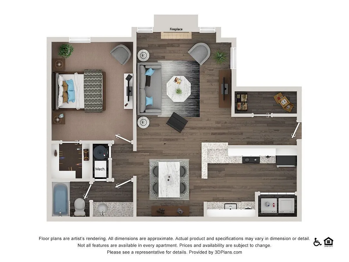 Floor plan The Paces