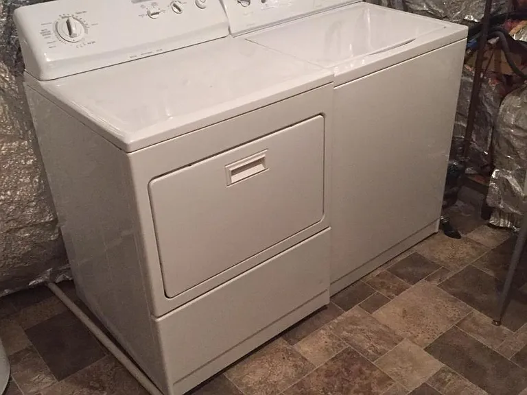 Full size washer & dryer