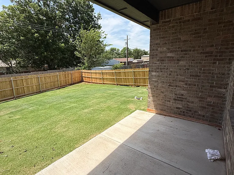 Covered Back Patio