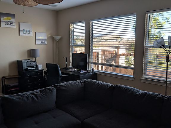 Living room view from kitchen