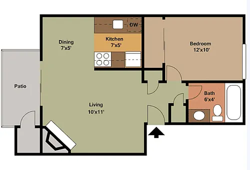 Floor plan Rainier